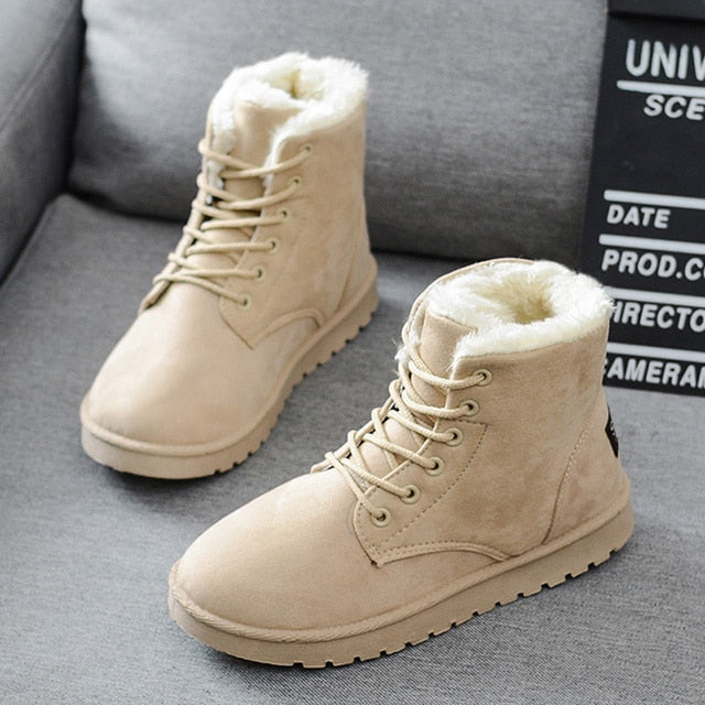 Snow Boots 2019 New Mid-Calf Boots Ladies