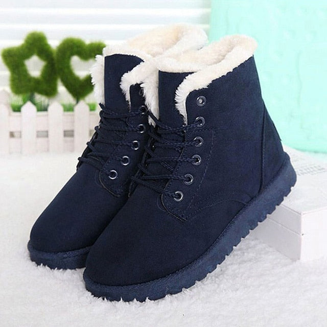 Snow Boots 2019 New Mid-Calf Boots Ladies