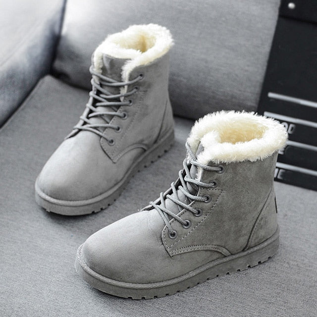 Snow Boots 2019 New Mid-Calf Boots Ladies