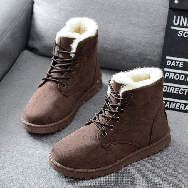 Snow Boots 2019 New Mid-Calf Boots Ladies